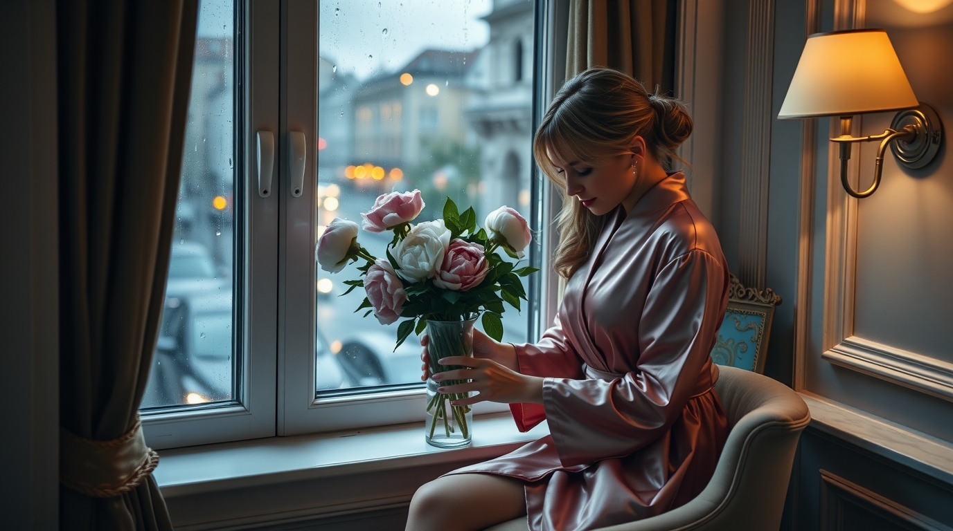 Сезонные декорации в вазе